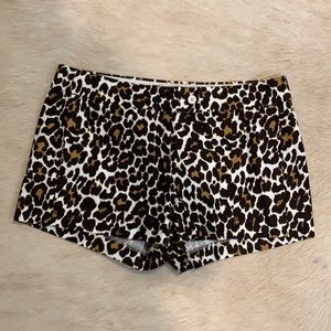 J. Crew Cheetah Print Shorts